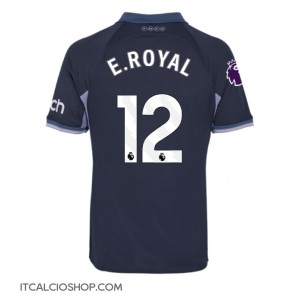 Tottenham Hotspur Emerson Royal #12 Seconda Maglia 2023-24 Manica Corta